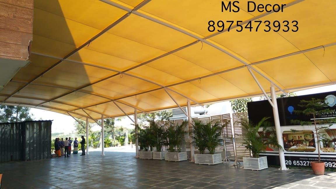 One Side Slope Tensile Structure